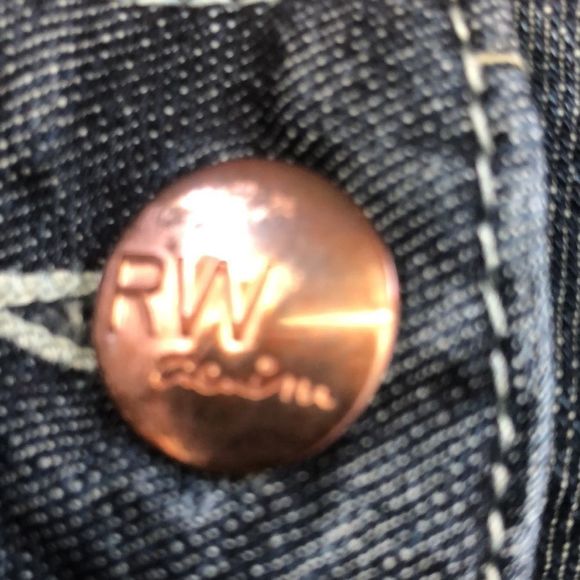 🔴 2 for$25 RW&CO jeans skirt size 8 - Picture 3 of 8